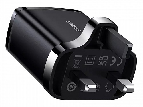 Baseus Charger Wall 30W USB-C/2xUSB-A UK - Image 7