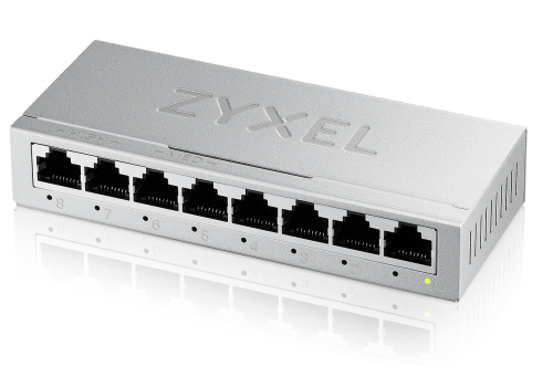 Zyxel Switch Gigabit Ethernet 8-Port Metal with QoS UK Plug GS-108BV5 - Image 3