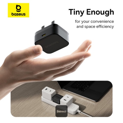 Baseus Charger Wall 20W USB-C PALM Series UK - Image 10