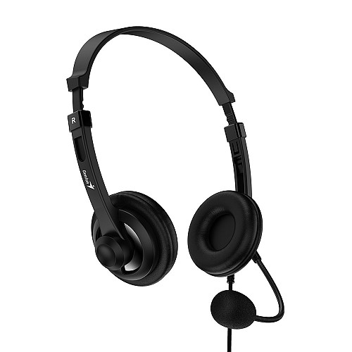 Genius Headset USB-A InLine Control SoftEar Cups HS-230U - Image 2