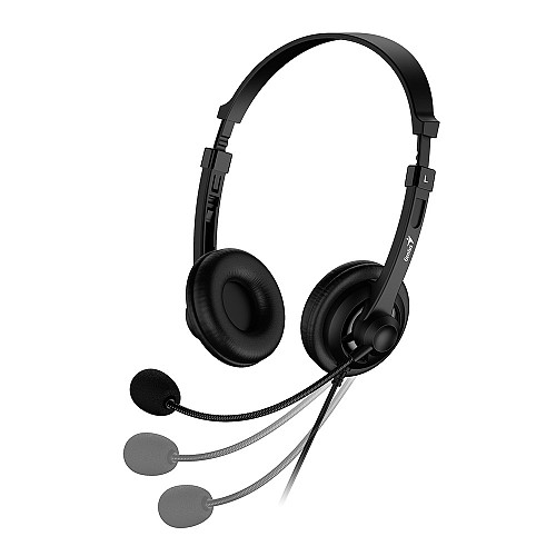 Genius Headset USB-A InLine Control SoftEar Cups HS-230U - Image 3