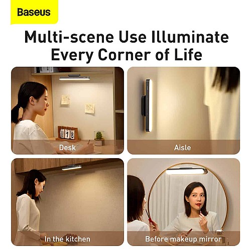 Baseus Magnetic Rechargeable LED Lamp DGXC-02 Grey - Image 5