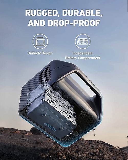 Anker SOLIX Powerhouse 521 Portable Power Station 256WH UK - Image 3