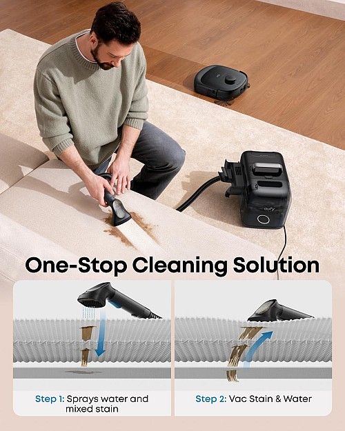 Anker Eufy Robot Vacuum Omni E28 with FlexiOne Portable Deep Cleaner - Image 7