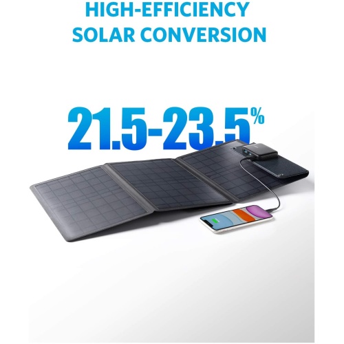 Anker Portable & Foldable Solar Panel 24W 3x USB-A Ports to Directly Charge Your Devices - Image 2