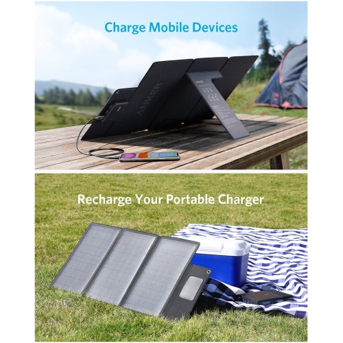 Anker Portable & Foldable Solar Panel 24W 3x USB-A Ports to Directly Charge Your Devices - Image 4