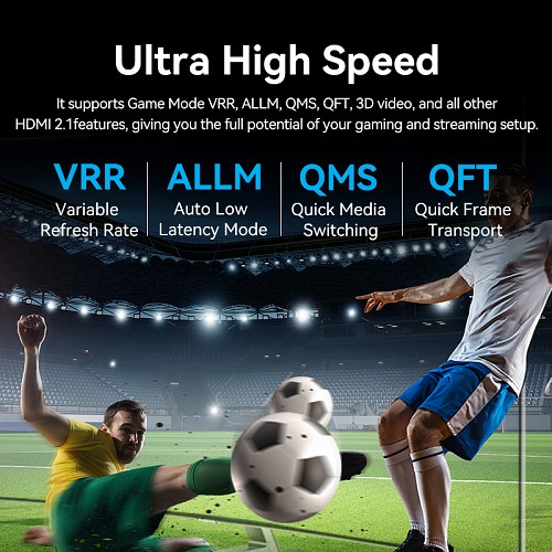 Vention HDMI Cable 2.1 8K60Hz Braided Ultra Thin 3.0m ALOGI - Image 16
