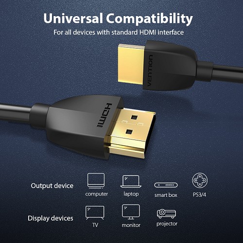 Vention HDMI Cable Ultra Thin 3.0m AAIBI - Image 7